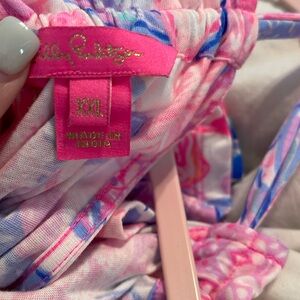 Pink isle snappy turtle Lilly Pulitzer dress xxl